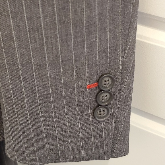 NWT sz6 Brooks Brothers Red grey stripe jacket - Picture 5 of 6